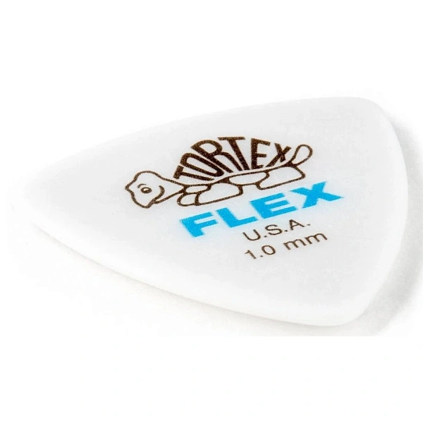 Медиатор Dunlop 456R1.0 Tortex Flex Triangle 1.0