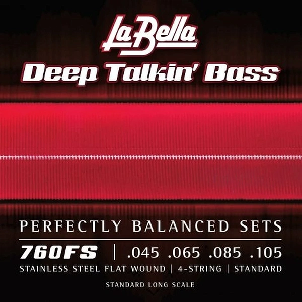 Струны для бас-гитары La Bella 760FS 45-105