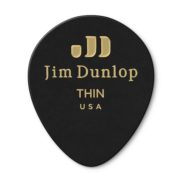 Набор медиаторов Dunlop 485P03TH Black Teardrop