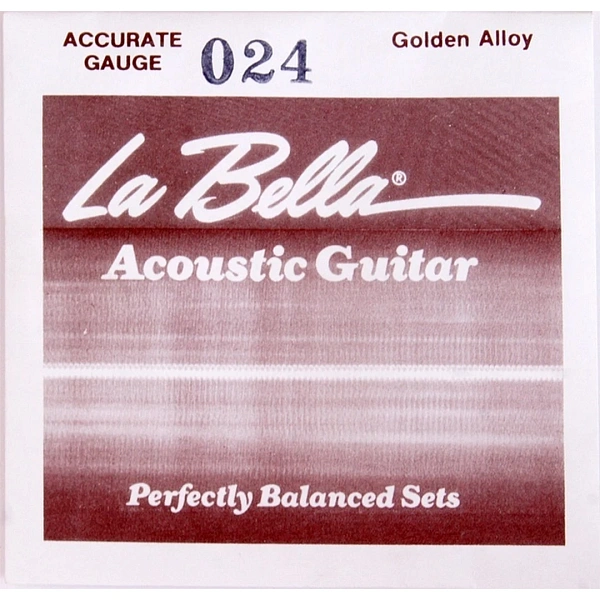 Cтруна для акустической гитары La Bella GW024