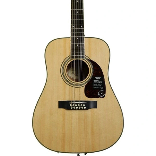 12-струнная акустическая гитара Epiphone DR-212 Natural