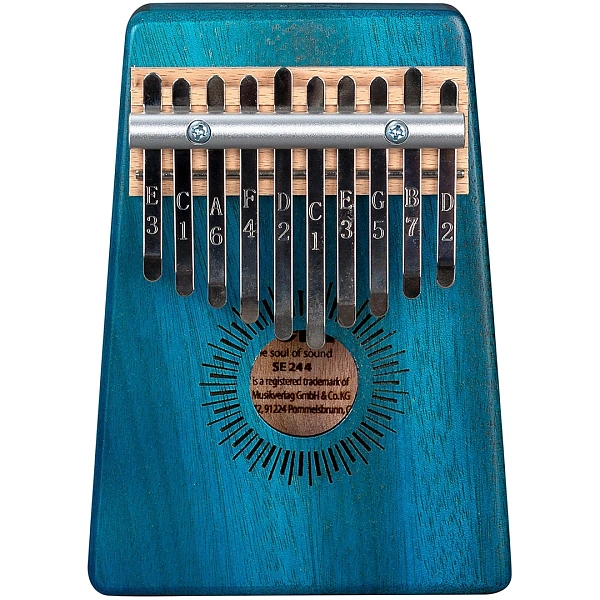 Калимба Sela SE 244 Mahogany 10 Blue