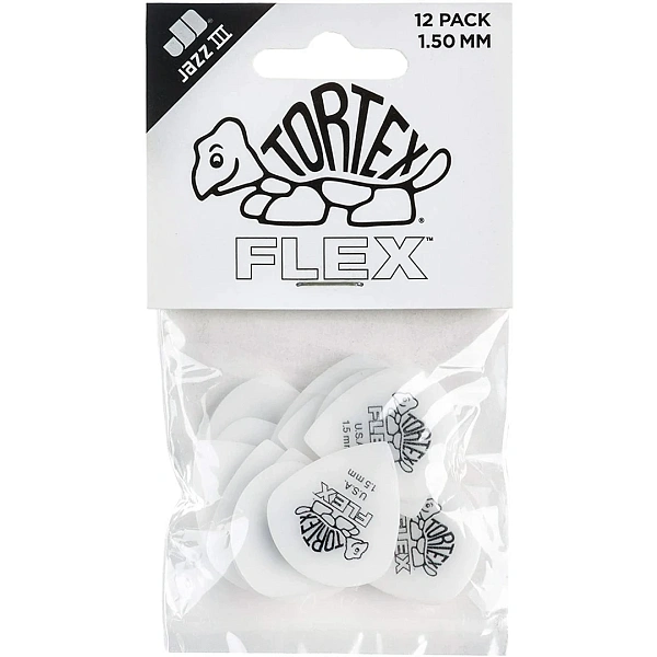 Набор медиаторов Dunlop 468P1.5 Tortex Flex Jazz III 1.5