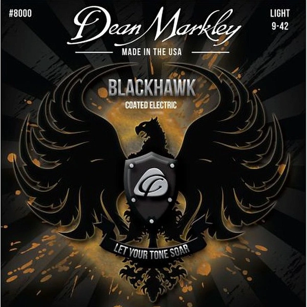 Струны для электрогитары Dean Markley 8000 Blackhawk 9-42