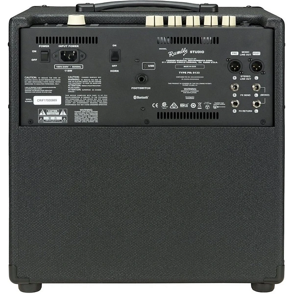 Комбоусилитель Fender Rumble Studio 40