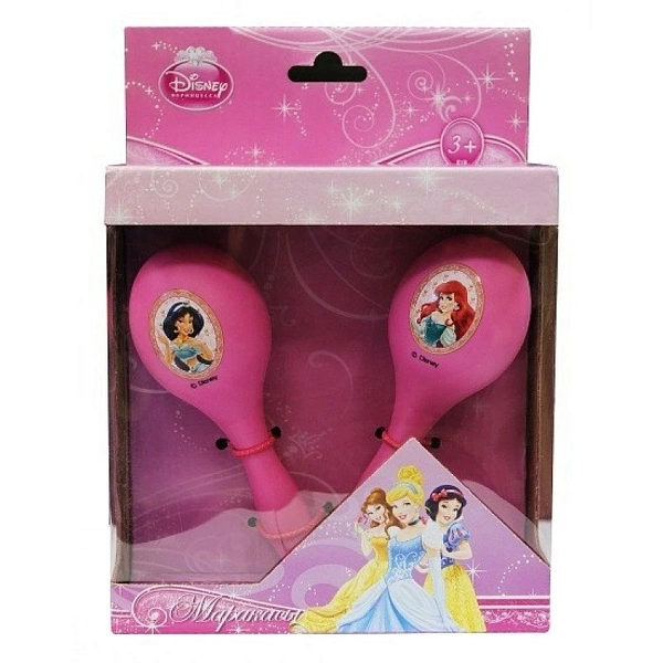 Маракасы пластиковые "Принцессы" Flight DISNEY FDSN-3PRP