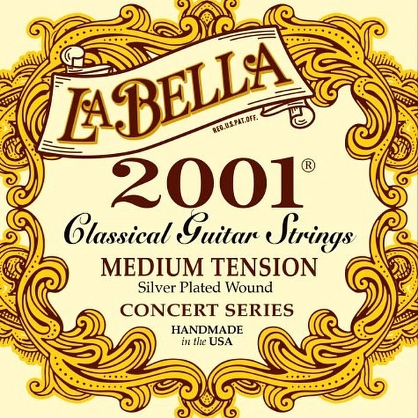 Струны для классической гитары La Bella 2001M