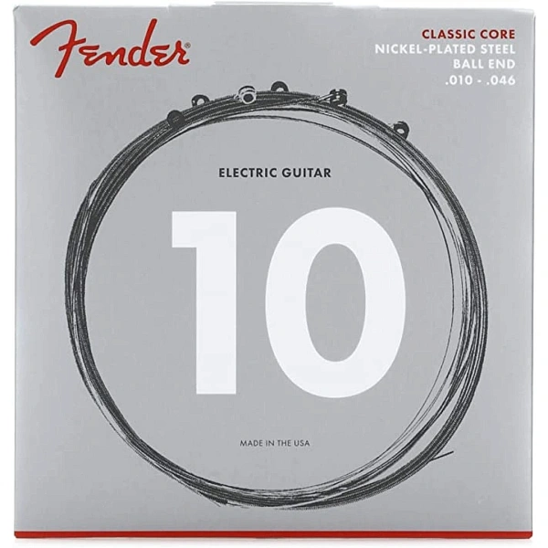 Струны для электрогитары Fender 255R Classic Core  NPS Ball End 10-46