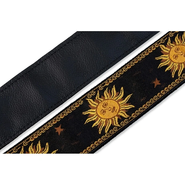 Ремень для гитары Levy's MPJG-SUN-BLK