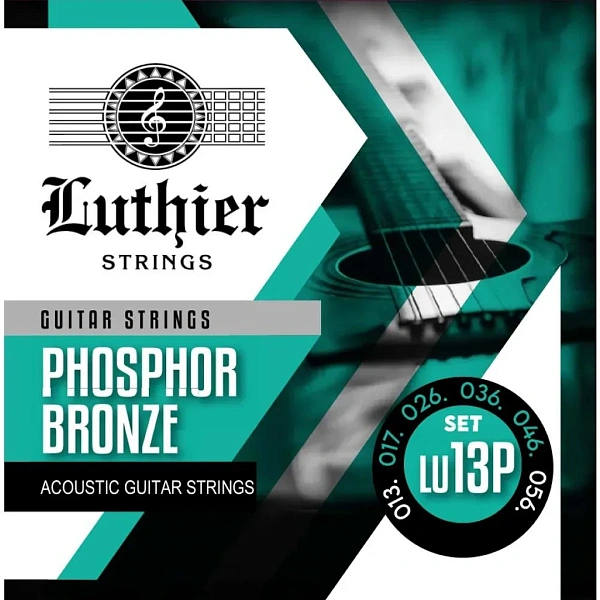 Струны для акустической гитары Luthier LU-13P 13-56