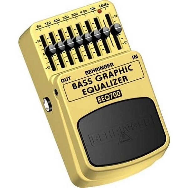 Педаль эффектов Behringer BEQ700 Bass Graphic Equalizer