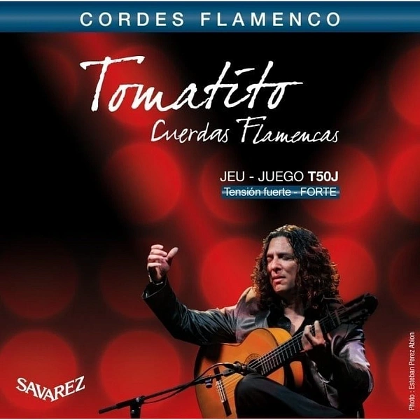 Струны для классической гитары Savarez T50J Flamenco Tomatito Forte