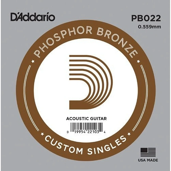 Струна для акустической гитары D’Addario PB022