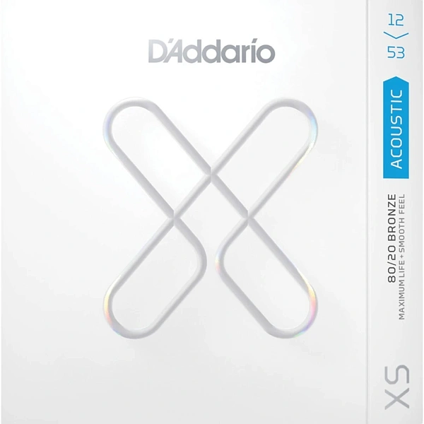 Струны для акустической гитары D'Addario XSABR1253 12-53