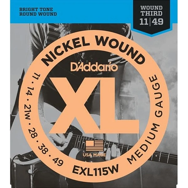 Струны для электрогитары D'Addario EXL115W