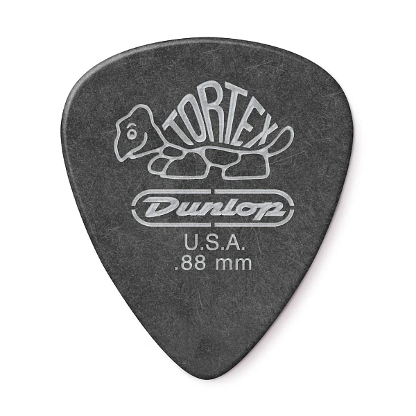 Набор медиаторов Dunlop 488P.88 Tortex Pitch Black Standard