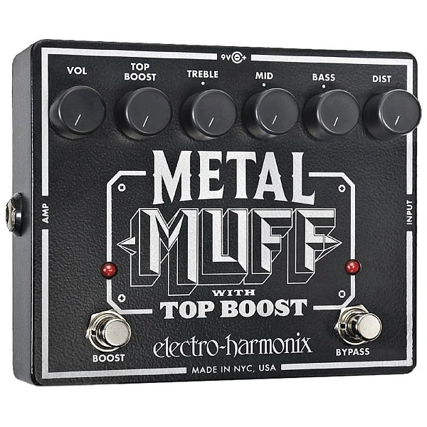 Педаль эффектов Electro-Harmonix Metal Muff w/Top Boost