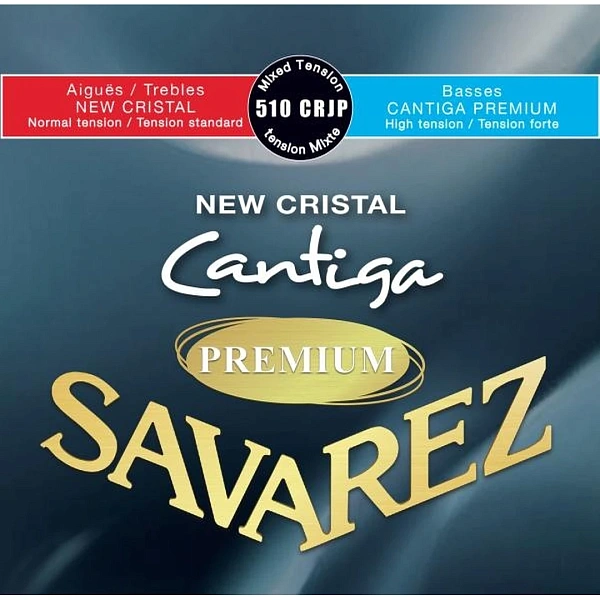 Струны для классической гитары Savarez 510CRJP New Cristal Cantiga Premium Mixed Tension