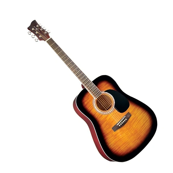 Акустическая гитара Jay Turser JJ45F-TSB