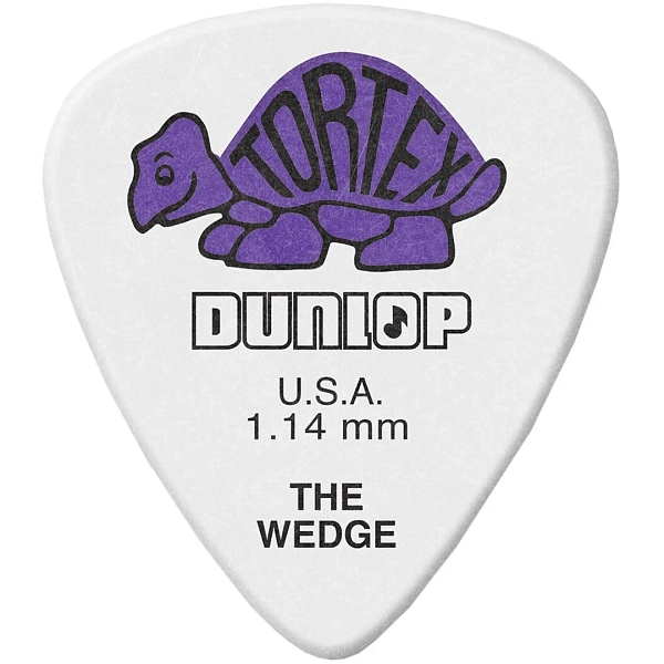 Медиатор Dunlop 424R1.14 Tortex Wedge 1.14