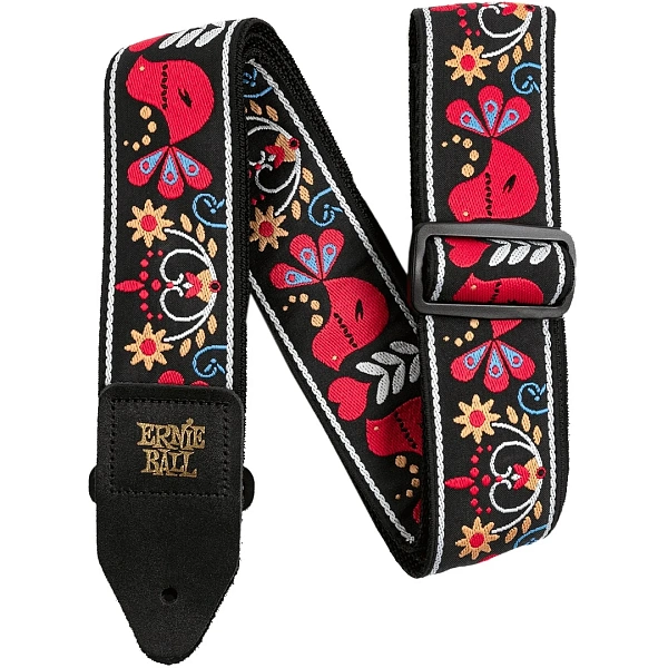 Ремень для гитары Ernie Ball Jacquard Redbird Rising P04667