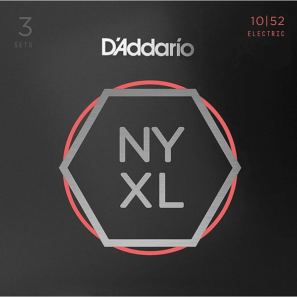 Струны для электрогитары D’Addario NYXL1052-3P 10-52