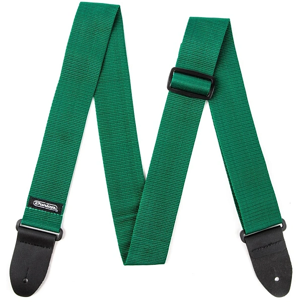 Ремень для гитары Dunlop D07-01RG Poly Strap Green