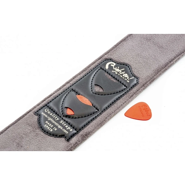 Ремень для гитары RightOn Straps On Leathercraft Sugar Black