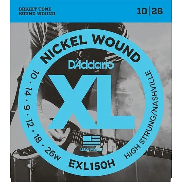 Струны для электрогитары D’Addario EXL150H 10-26