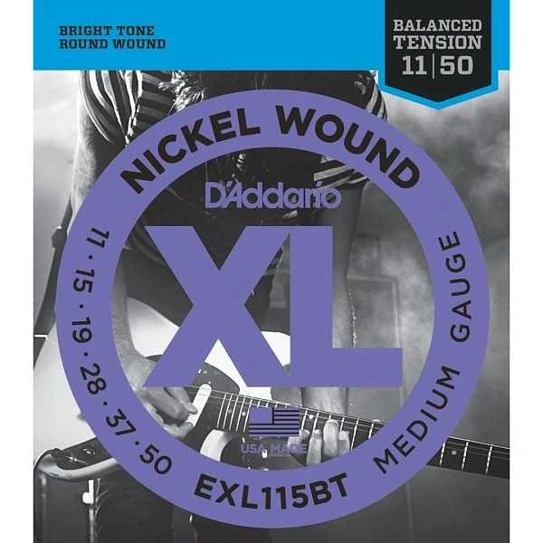 Струны для электрогитары D'Addario EXL115BT