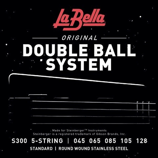 Струны для бас-гитары La Bella S300 45-128