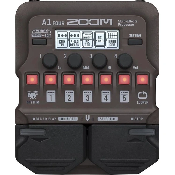 Процессор для акустической гитары Zoom A1 FOUR