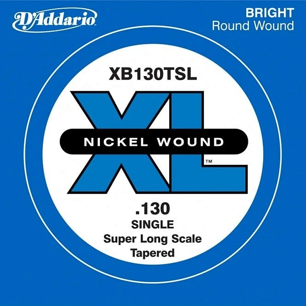 Струна для бас-гитары D'Addario XB130TSL Nickel Wound