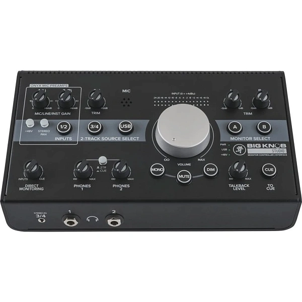 Контроллер студийных мониторов Mackie Big Knob Studio USB