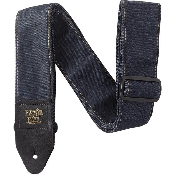 Ремень для гитары Ernie Ball Denim Indigo Rinse P04059