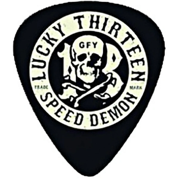 Медиатор Dunlop L15R1.00 Lucky 13 Speed Demon 1.0