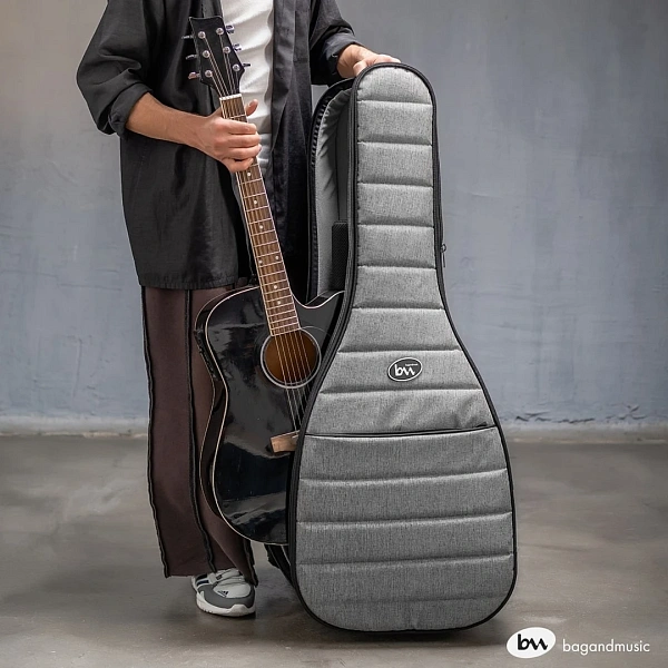 Чехол для акустической гитары Bagandmusic Acoustic Slim BM1115