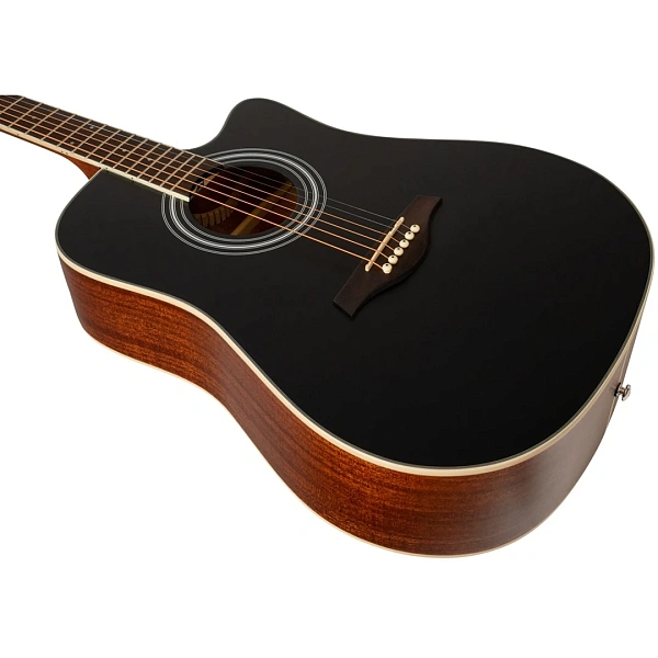 Акустическая гитара Rockdale Aurora D6 C BK Satin