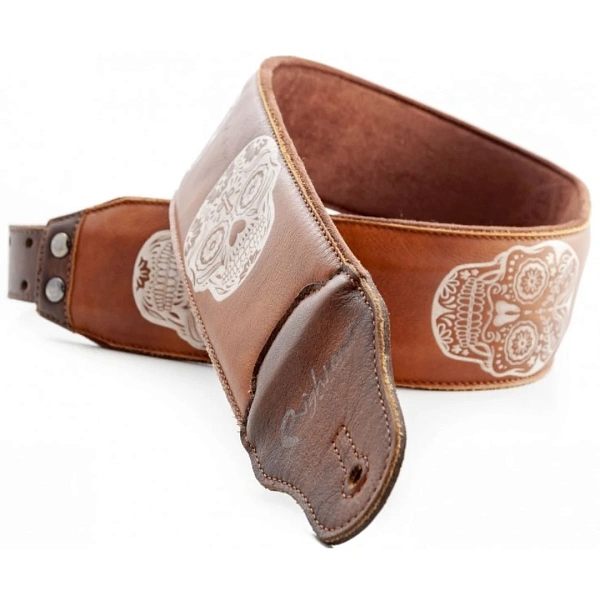 Ремень для гитары RightOn Straps On Leathercraft Sugar Woody