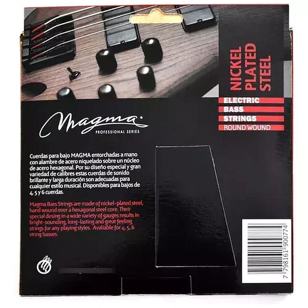 Струны для бас-гитары Magma Strings BE170N 45-105