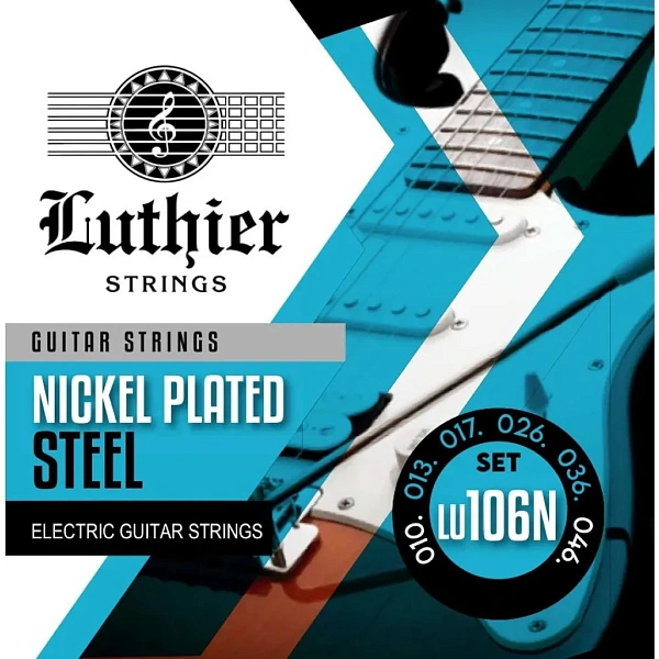 Струны для электрогитары Luthier LU-106N 10-46