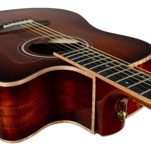 Акустическая гитара Rockdale Aurora D7 C Koa ASB