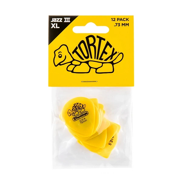 Набор медиаторов Dunlop 498P.73 Tortex Jazz III XL