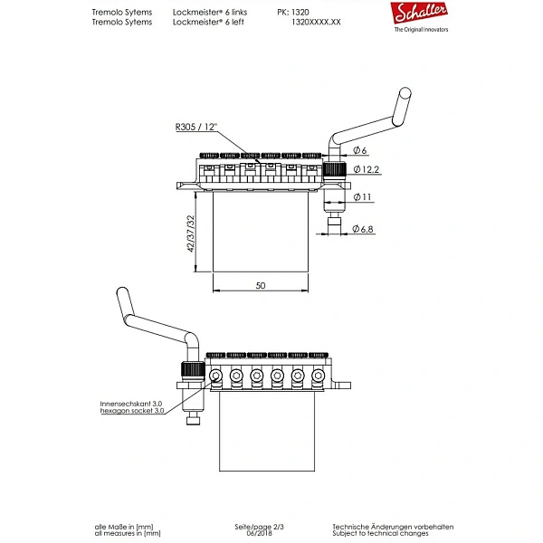 Бридж Schaller Lockmeister 6 L 13200242.12
