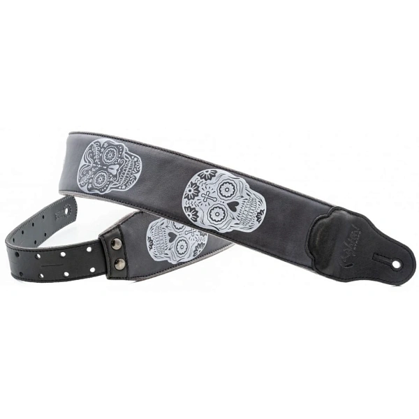 Ремень для гитары RightOn Straps On Leathercraft Sugar Black