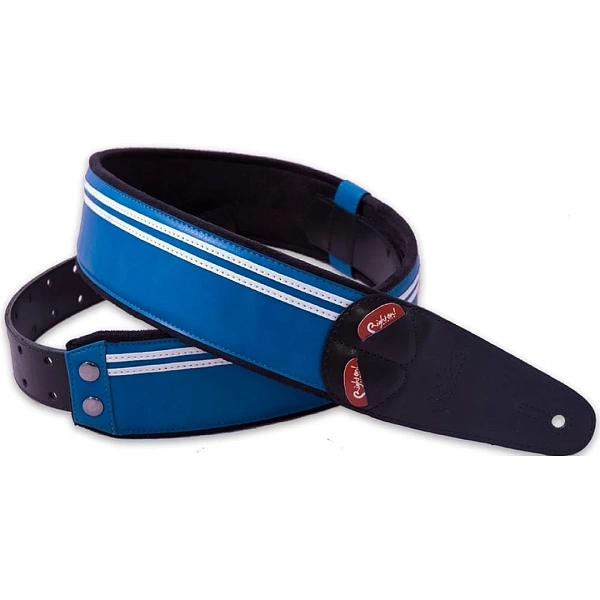 Ремень для гитары RightOn Straps Steady Mojo Race Blue