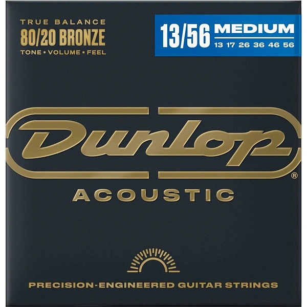 Струны для акустической гитары Dunlop DAB1356 13-56