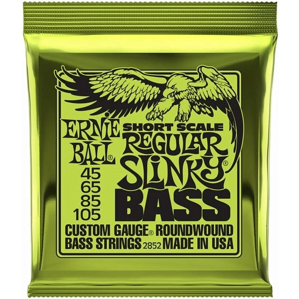 Струны для бас-гитары Ernie Ball 2852 45-105 Short Scale