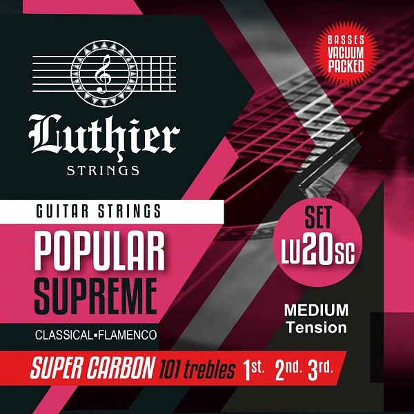 Струны для классической гитары Luthier LU-20SC