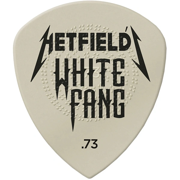 Медиатор Dunlop PH122R.73 White Fang .73